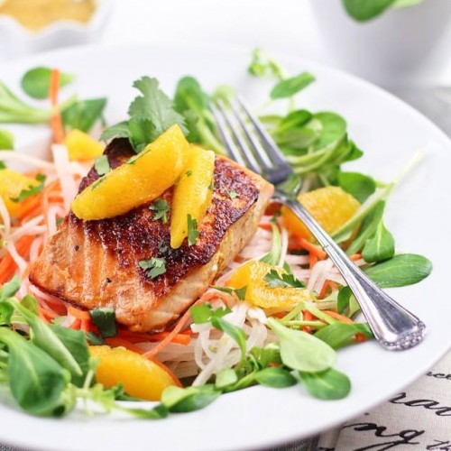 ORANGE GINGER SALMON FILLET