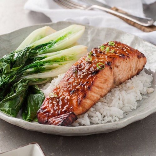 ASIAN GLAZED SALMON