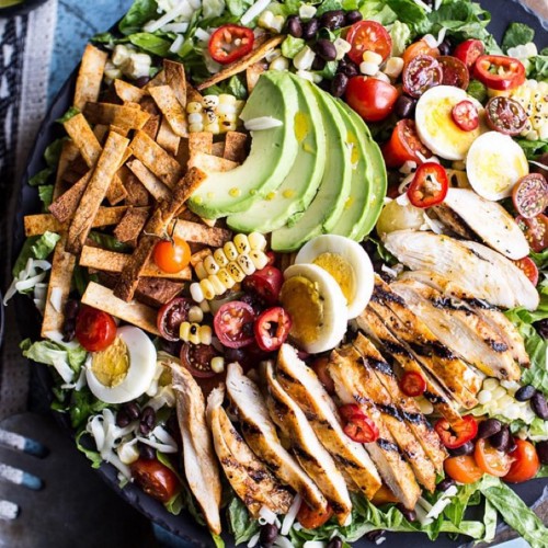 Mexican Grilled Chicken Cobb Salad