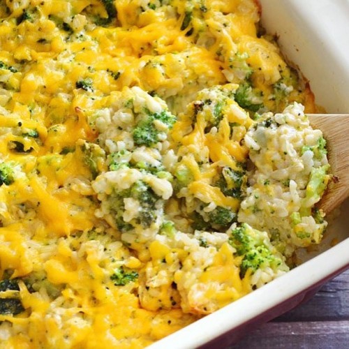 Broccoli Cheddar Casserole