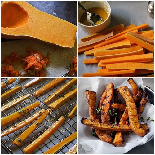 Baked Butternut Squash Fries