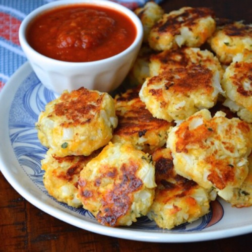 Baked Cauliflower Nuggets