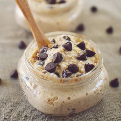 Peanut Butter Cookie Overnight Oatmeal