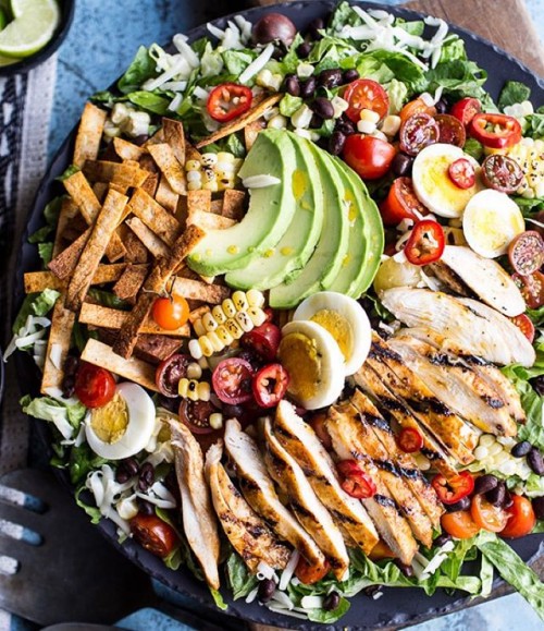 Mexican Grilled Chicken Cobb Salad.