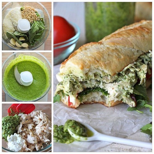 Chicken Pesto Sandwich