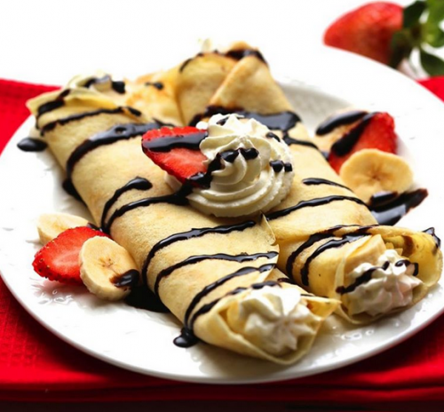 BANANA SPLIT CREPES