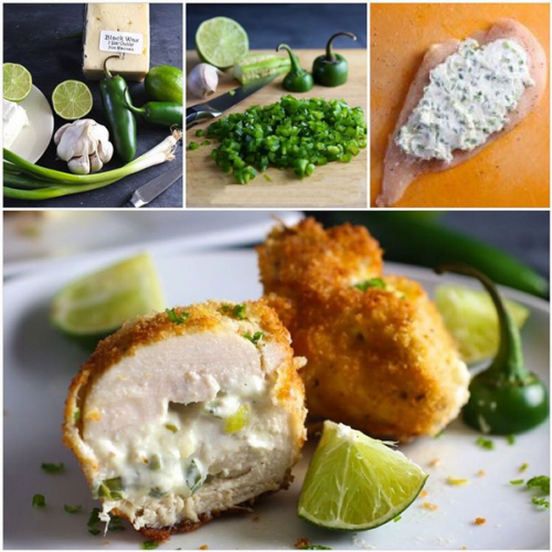 Jalapeño Popper Stuffed Chicken Breasts