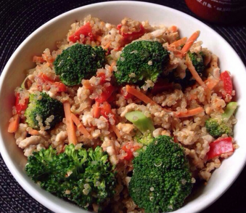 Quinoa and Turkey Bowl