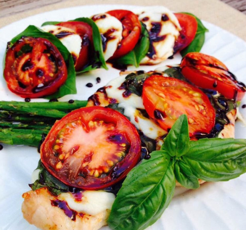 Grilled Caprese Chicken