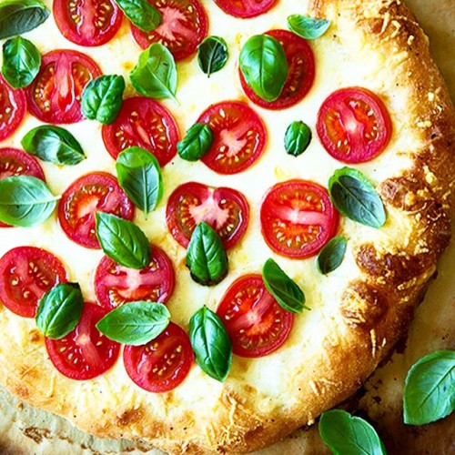 Four Cheese Caprese Pizza