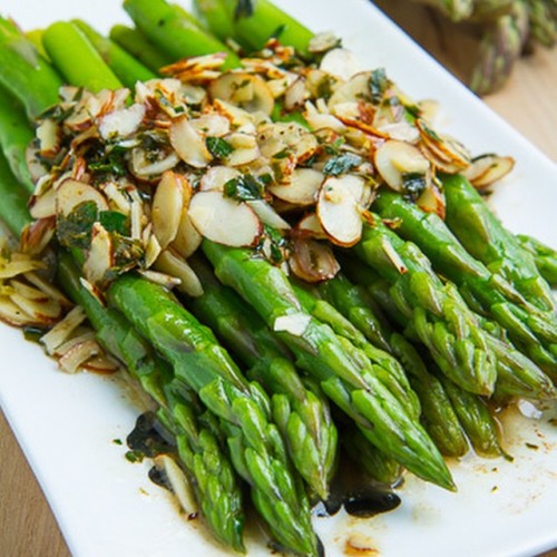 Asparagus Amandine