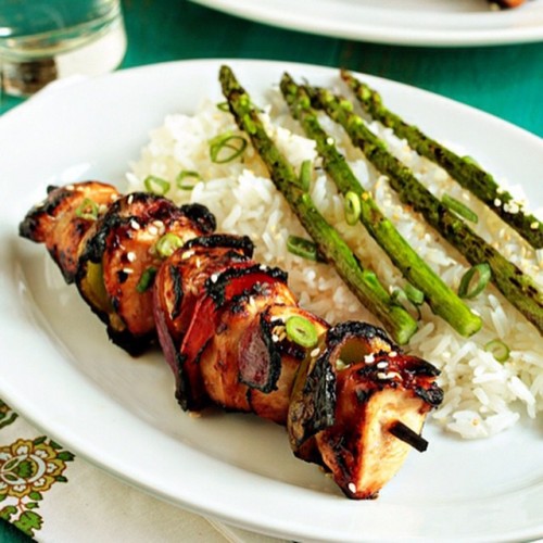 Asian Chicken Kebabs