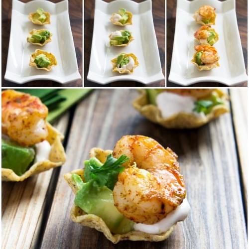 Shrimp Taco Bites