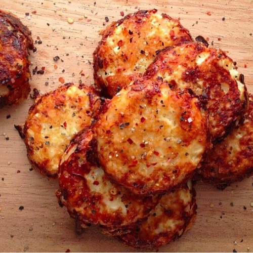 Crispy Cauliflower & Cheese Bites