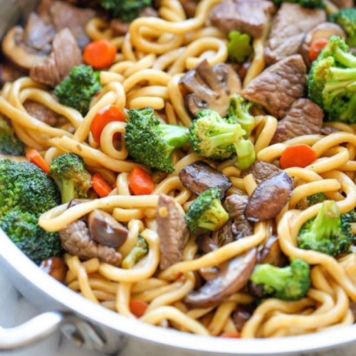 Beef Noodle Stir Fry