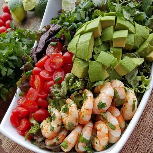 Honey-Lime Shrimp Bowls