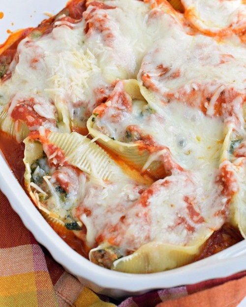 Sausage Stuffed Shells