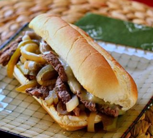 Slow Cooker Philly Cheesesteaks