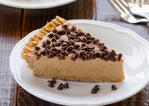 Clean No Bake Peanut Butter Pie