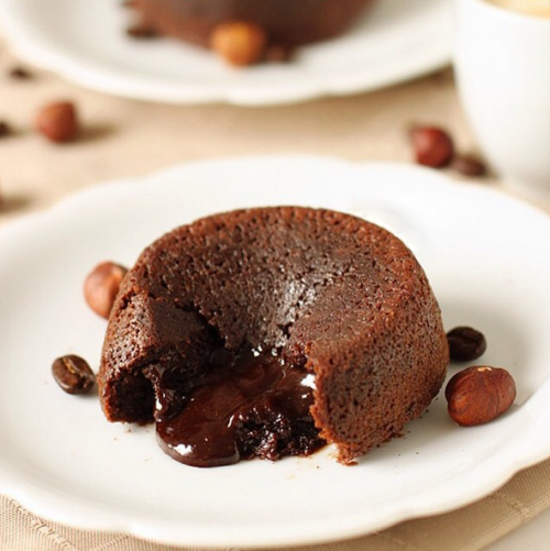 Healthier Molten Lava Cakes for Two