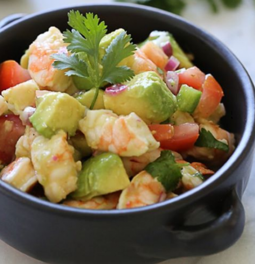 Zesty Lime Shrimp and Avocado Salad