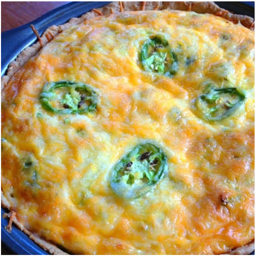 JALAPEÑO POPPER QUICHE