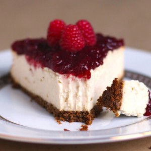 Guilt-Free New York Style Cheesecake