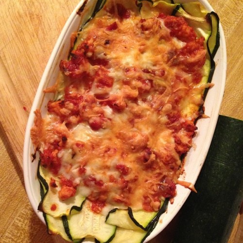 Low Carb Zucchini Lasagna