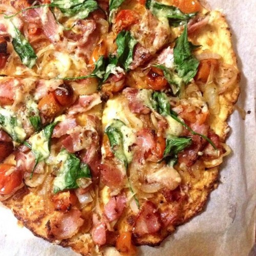 Healthy Cauliflower Pizza