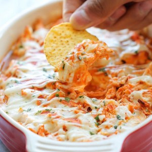 Buffalo Chicken Dip by the amazing