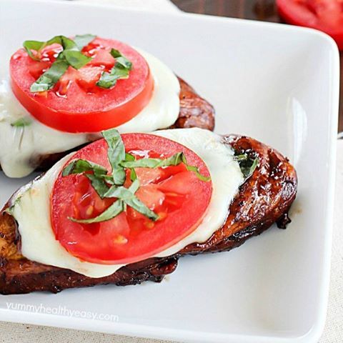 Caprese Balsamic Chicken