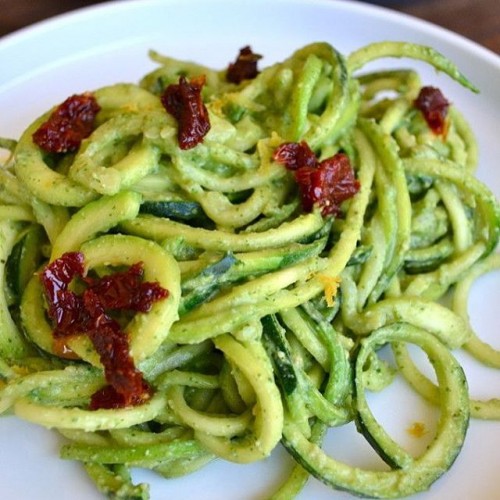 Avocado Pesto Zoodles