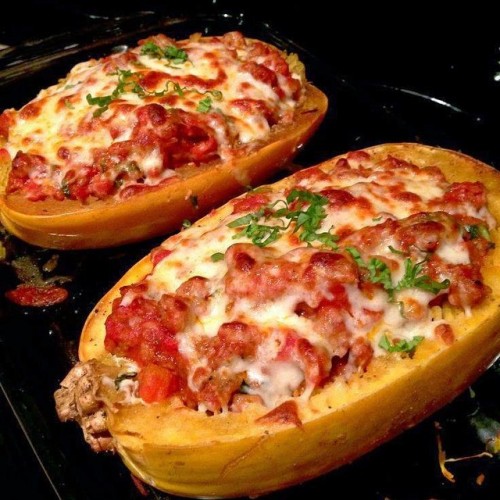 Lasagna Style Spaghetti Squash