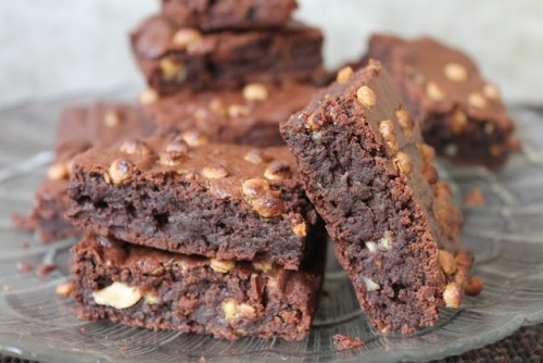 Greek Yogurt Chocolate Brownies