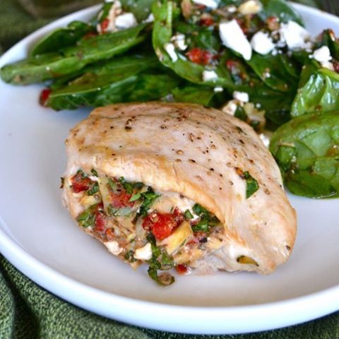 Greek Stuffed Chicken