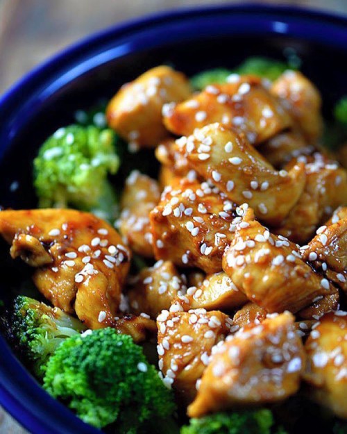 SKINNY ORANGE CHICKEN