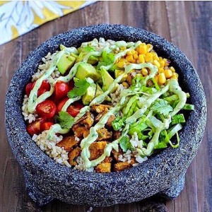 Fatloss Protein-Packed Vegetarian Burrito Bowls