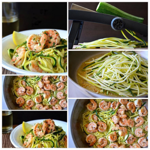 Shrimp Scampi with Zucchini Noodles