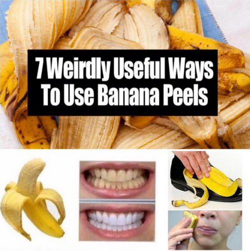 7 Weirdly Useful Ways To Use Banana Peels
