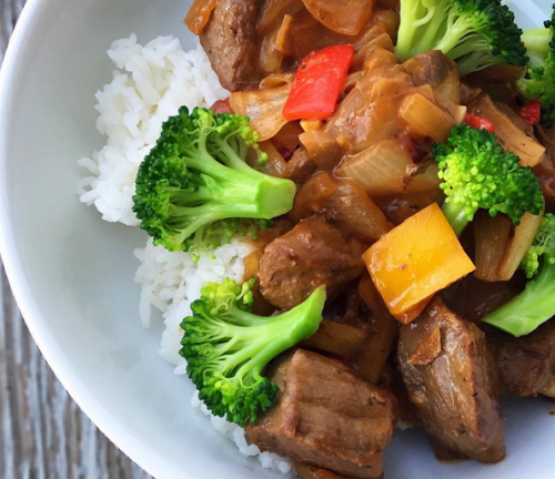 Chinese Beef & Veggie Stirfry