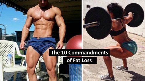 The 10 Commandments of Fat Loss